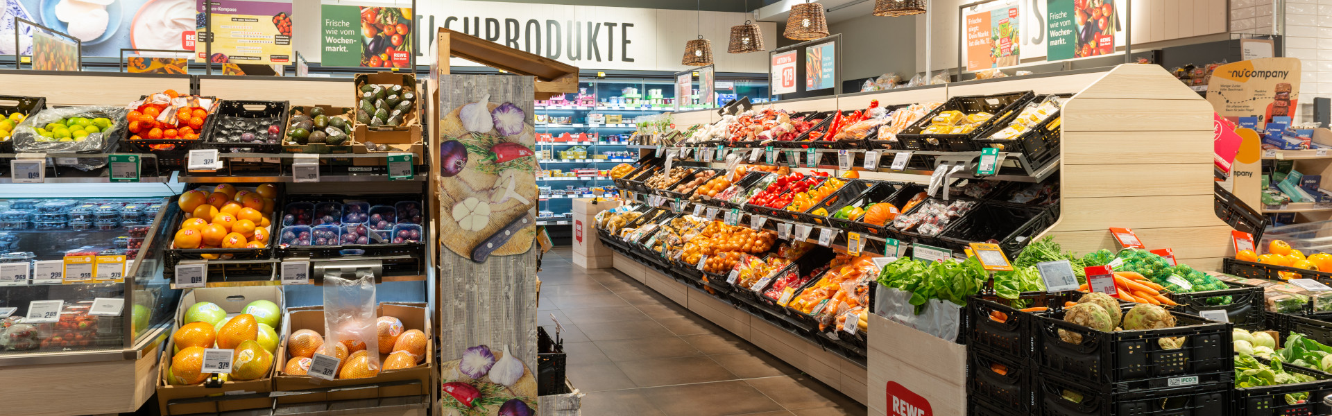 Regionale Produkte bei Rewe Mattusch in Dresden